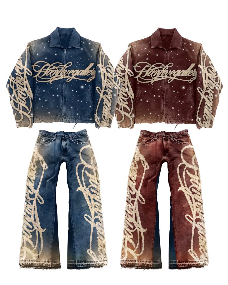 BAROQUE DENIM SET